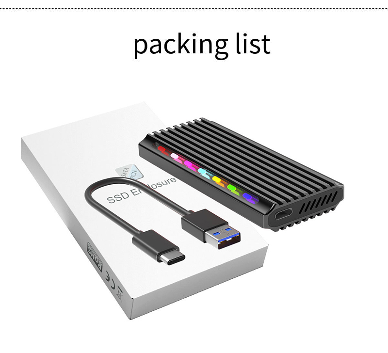 Bakeey-NVME-SSD-Gehaumluse-Type-C-zu-USB31-10Gbps-Gehaumluse-fuumlr-2230224222602280-M2-SSD-Mobiles--2006045-7